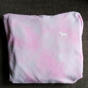 Pink oversized hoodie